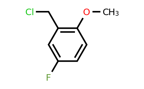 CAS 19415-40-8 | 2-(chloromethyl)-4-fluoro-1-methoxybenzene