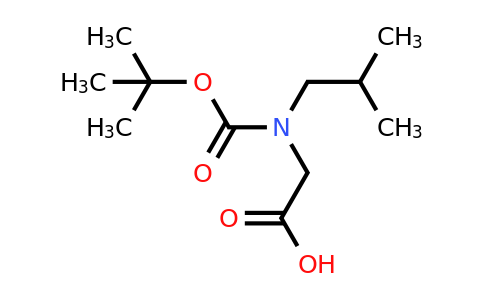 CAS 194206-80-9 | 2-{[(tert-butoxy)carbonyl](2-methylpropyl)amino}acetic acid