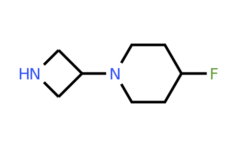 CAS 194427-25-3 | 1-(Azetidin-3-yl)-4-fluoropiperidine