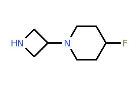 1-(Azetidin-3-yl)-4-fluoropiperidine