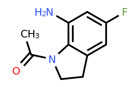 CAS 194476-43-2 | 1-(7-amino-5-fluoro-indolin-1-yl)ethanone