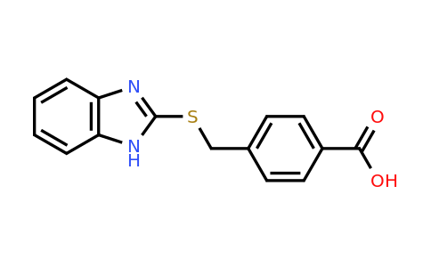 CAS 194479-08-8 | 4-[(1H-1,3-benzodiazol-2-ylsulfanyl)methyl]benzoic acid