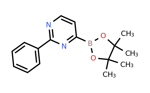 CAS 1946760-48-0 | 2-Phenyl-4-(4,4,5,5-tetramethyl-1,3,2-dioxaborolan-2-YL)pyrimidine