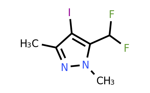 CAS 1946812-14-1 | 5-(difluoromethyl)-4-iodo-1,3-dimethyl-pyrazole