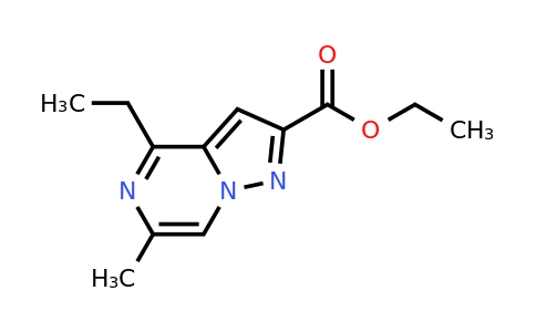 CAS 1947415-56-6 | ethyl 4-ethyl-6-methylpyrazolo[1,5-a]pyrazine-2-carboxylate