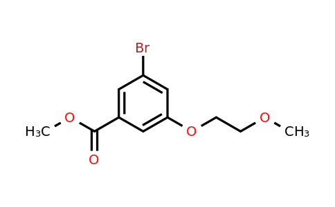 CAS 1948234-02-3 | methyl 3-bromo-5-(2-methoxyethoxy)benzoate