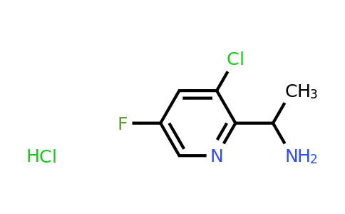 CAS 1948237-21-5 | 1-(3-Chloro-5-fluoropyridin-2-yl)ethanamine hydrochloride