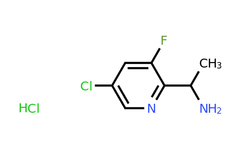 CAS 1948237-22-6 | 1-(5-chloro-3-fluoropyridin-2-yl)ethanamine hydrochloride