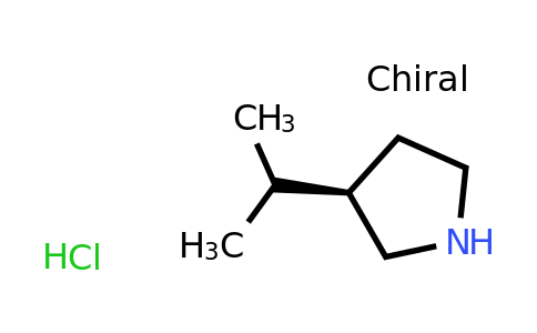 CAS 1949805-98-4 | (3R)-3-(Propan-2-yl)pyrrolidine hydrochloride