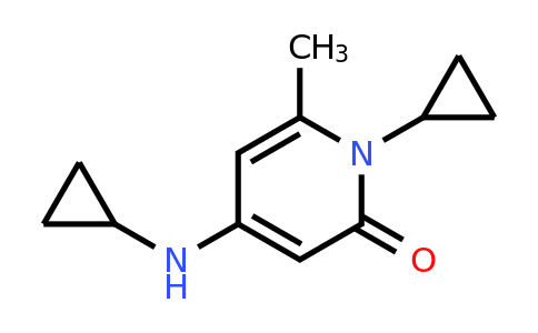 CAS 1949815-84-2 | 1-cyclopropyl-4-(cyclopropylamino)-6-methyl-1,2-dihydropyridin-2-one