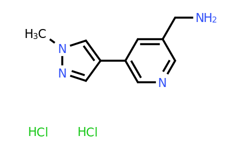 CAS 1949816-16-3 | (5-(1-methyl-1H-pyrazol-4-yl)pyridin-3-yl)methanamine dihydrochloride