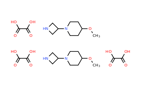 CAS 1949816-53-8 | 1-(azetidin-3-yl)-4-methoxypiperidine sesquioxalate