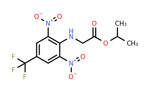 CAS 1949836-93-4 | propan-2-yl 2-{[2,6-dinitro-4-(trifluoromethyl)phenyl]amino}acetate