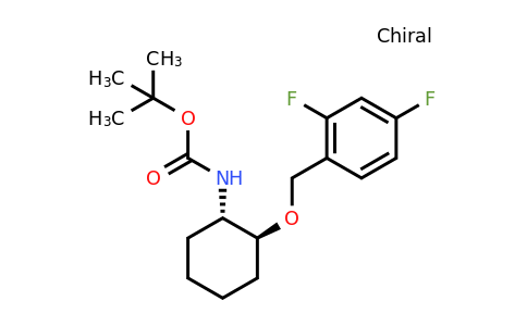 CAS 1951425-20-9 | tert-Butyl ((1S,2S)-2-((2,4-difluorobenzyl)oxy)cyclohexyl)carbamate