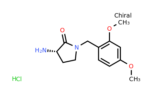 CAS 1951425-27-6 | (S)-3-Amino-1-(2,4-dimethoxybenzyl)pyrrolidin-2-one hydrochloride