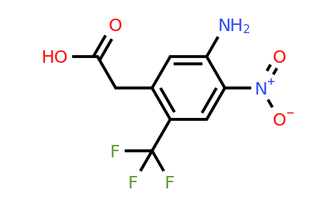 CAS 1951438-83-7 | 2-(5-Amino-4-nitro-2-(trifluoromethyl)phenyl)acetic acid