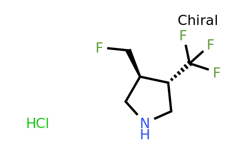 CAS 1951439-06-7 | Trans-3-(fluoromethyl)-4-(trifluoromethyl)pyrrolidine hydrochloride