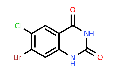 CAS 1951439-31-8 | 2,4(1H,3H)-Quinazolinedione, 6-chloro-7-bromo-