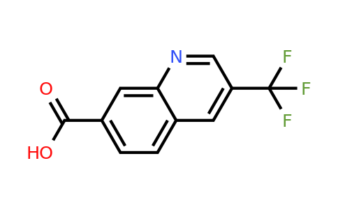 CAS 1951439-59-0 | 3-(Trifluoromethyl)quinoline-7-carboxylic acid