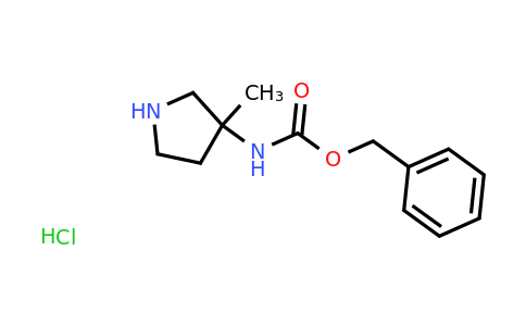 CAS 1951441-24-9 | benzyl N-(3-methylpyrrolidin-3-yl)carbamate;hydrochloride