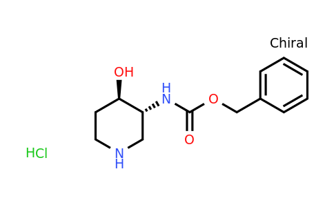 CAS 1951441-58-9 | Benzyl (trans-4-hydroxypiperidin-3-yl)carbamate hydrochloride