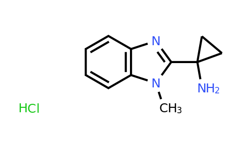 CAS 1951442-02-6 | 1-(1-methyl-1H-benzo[d]imidazol-2-yl)cyclopropanamine hydrochloride