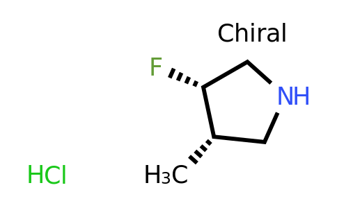 CAS 1951444-32-8 | cis-3-fluoro-4-methylpyrrolidine hydrochloride
