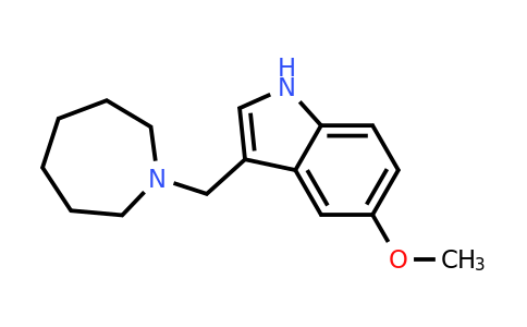 CAS 1951444-90-8 | 3-(Azepan-1-ylmethyl)-5-methoxy-1H-indole