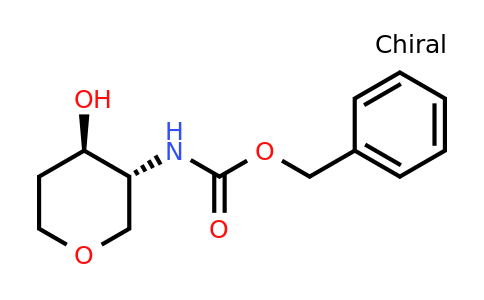 CAS 1951459-63-4 | benzyl N-[(3R,4R)-4-hydroxytetrahydropyran-3-yl]carbamate