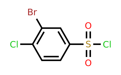 CAS 195201-10-6 | 3-bromo-4-chlorobenzene-1-sulfonyl chloride