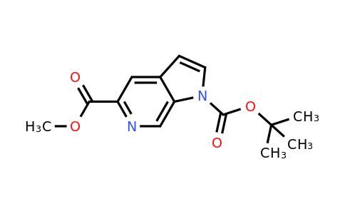 CAS 1952337-86-8 | 1-tert-Butyl 5-methyl 1H-pyrrolo[2,3-c]pyridine-1,5-dicarboxylate