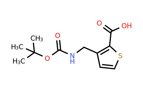 CAS 195322-23-7 | 3-({[(tert-butoxy)carbonyl]amino}methyl)thiophene-2-carboxylic acid