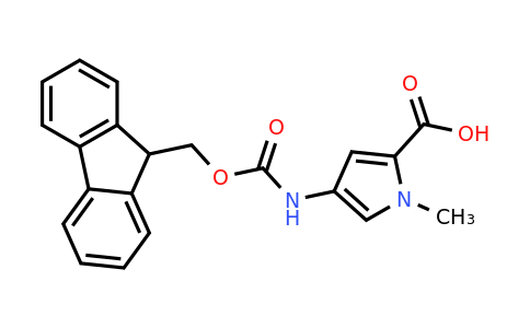 CAS 195387-29-2 | 4-((((9H-Fluoren-9-yl)methoxy)carbonyl)amino)-1-methyl-1H-pyrrole-2-carboxylic acid
