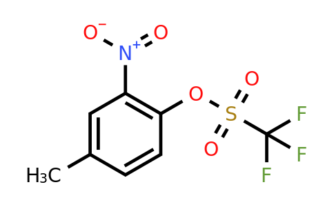 CAS 195455-54-0 | 4-Methyl-2-nitrophenyl trifluoromethanesulphonate
