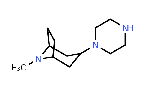CAS 195504-08-6 | 8-methyl-3-(piperazin-1-yl)-8-azabicyclo[3.2.1]octane
