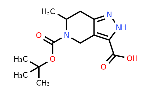 CAS 1955486-34-6 | 5-tert-butoxycarbonyl-6-methyl-2,4,6,7-tetrahydropyrazolo[4,3-c]pyridine-3-carboxylic acid