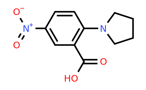 CAS 19555-48-7 | 5-nitro-2-(pyrrolidin-1-yl)benzoic acid