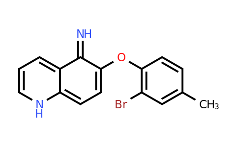 CAS 1955518-15-6 | 6-(2-bromo-4-methylphenoxy)-1,5-dihydroquinolin-5-imine