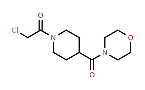 CAS 1955518-63-4 | 2-Chloro-1-[4-(morpholine-4-carbonyl)piperidin-1-yl]ethan-1-one