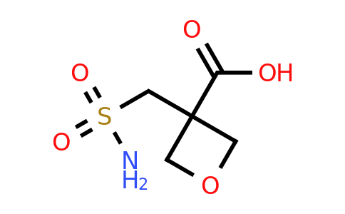 CAS 1955520-32-7 | 3-(sulfamoylmethyl)oxetane-3-carboxylic acid