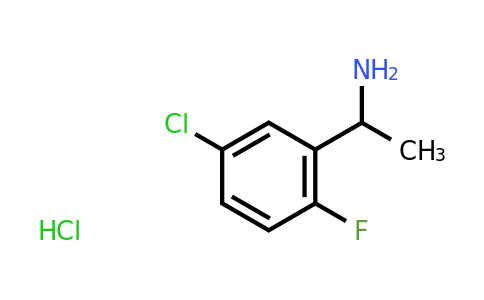 CAS 1955523-20-2 | 1-(5-Chloro-2-fluorophenyl)ethanamine hydrochloride