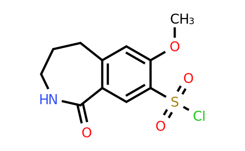 CAS 1955523-95-1 | 7-methoxy-1-oxo-2,3,4,5-tetrahydro-1H-2-benzazepine-8-sulfonyl chloride