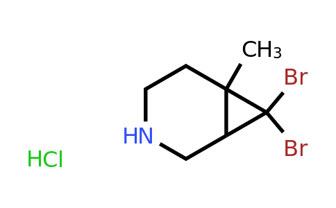 CAS 1955547-13-3 | 7,7-dibromo-6-methyl-3-azabicyclo[4.1.0]heptane;hydrochloride