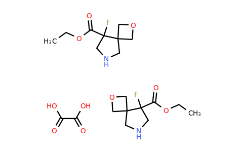 CAS 1955560-51-6 | ethyl 8-fluoro-2-oxa-6-azaspiro[3.4]octane-8-carboxylate hemioxalate