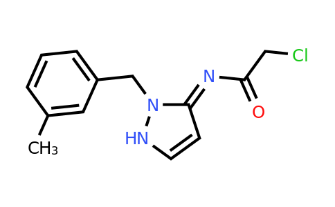 CAS 1955564-18-7 | 2-Chloro-N-{2-[(3-methylphenyl)methyl]-2,3-dihydro-1H-pyrazol-3-ylidene}acetamide