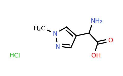 CAS 1956306-54-9 | 2-amino-2-(1-methylpyrazol-4-yl)acetic acid;hydrochloride