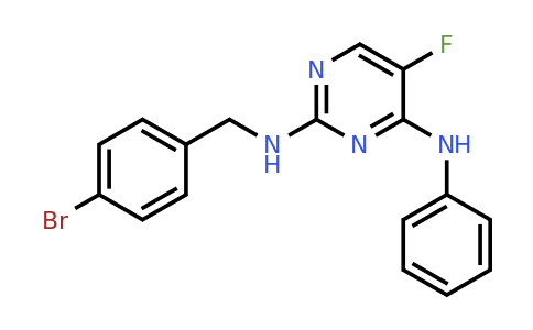 CAS 1956306-82-3 | N2-(4-Bromobenzyl)-5-fluoro-N4-phenylpyrimidine-2,4-diamine