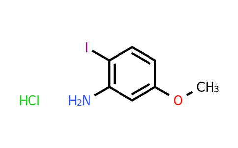 CAS 1956309-43-5 | 2-Iodo-5-methoxyaniline hydrochloride