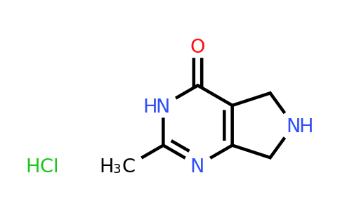 CAS 1956309-51-5 | 2-methyl-3,5,6,7-tetrahydropyrrolo[3,4-d]pyrimidin-4-one;hydrochloride