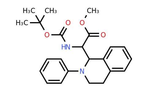 CAS 1956309-91-3 | tert-Butoxycarbonylamino-(2-phenyl-1,2,3,4-tetrahydro-isoquinolin-1-yl)-acetic acid methyl ester